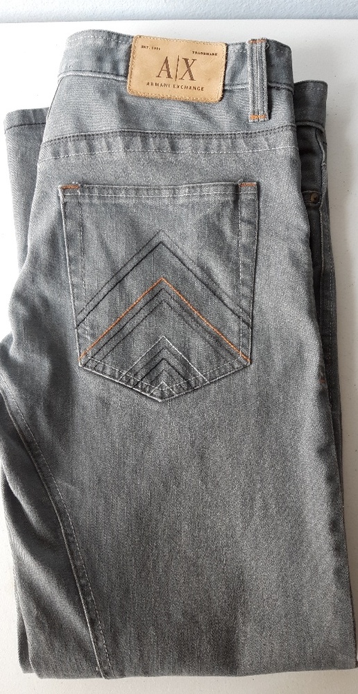 Armani Exchange grey Jean's
